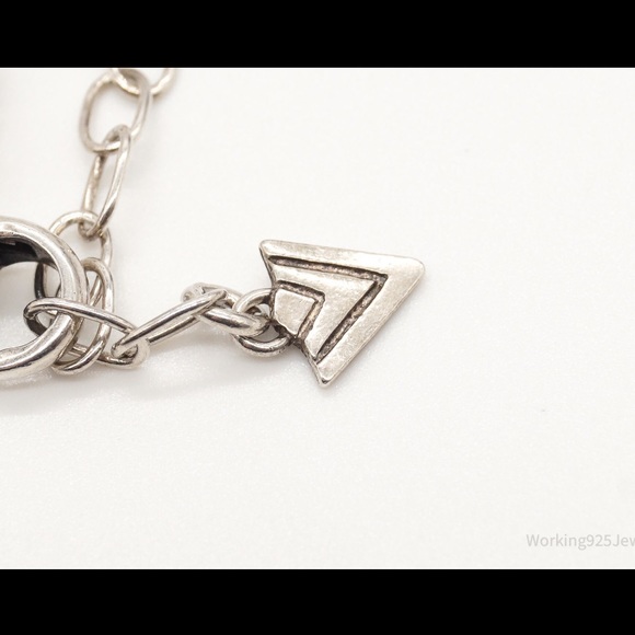 Silpada Vintage Sterling Silver Silver Pearl & Crystal Necklace - Picture 12 of 14